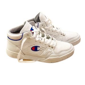 CHAMPION Hi Top 3 On 3 Mens Shoes White 11